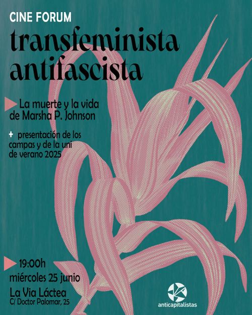 Cinefórum "La muerte y la vida de Marsha P. Johnson"