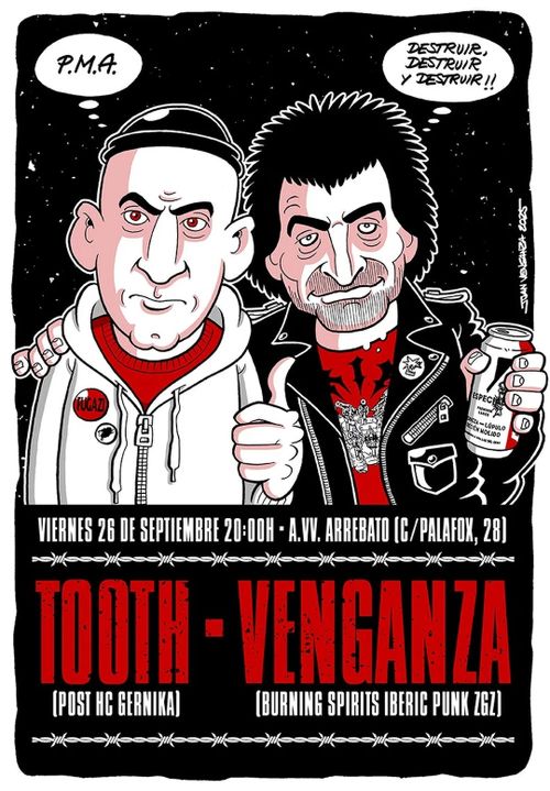 Concierto: Venganza + Tooth