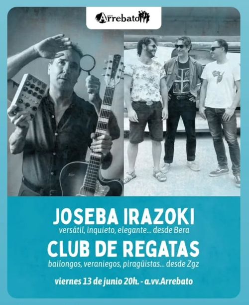 Concierto: Yoseba Irazoki + Club de regatas