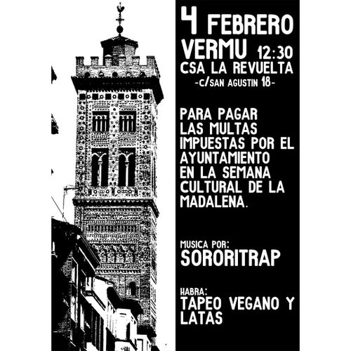 Vermú en apoyo a la Semana Cultural de la Madalena