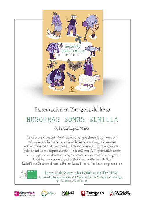 Lucía López Marco presenta 'Nosotras somos semilla' en el CDAMAZ 