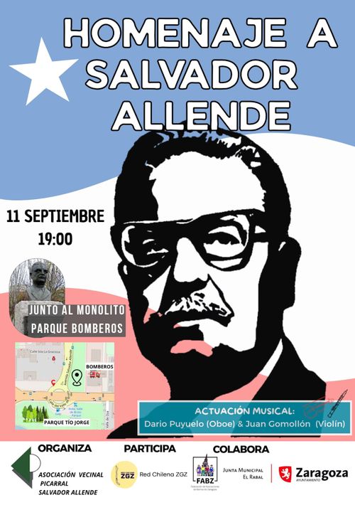 Homenaje a Salvador Allende