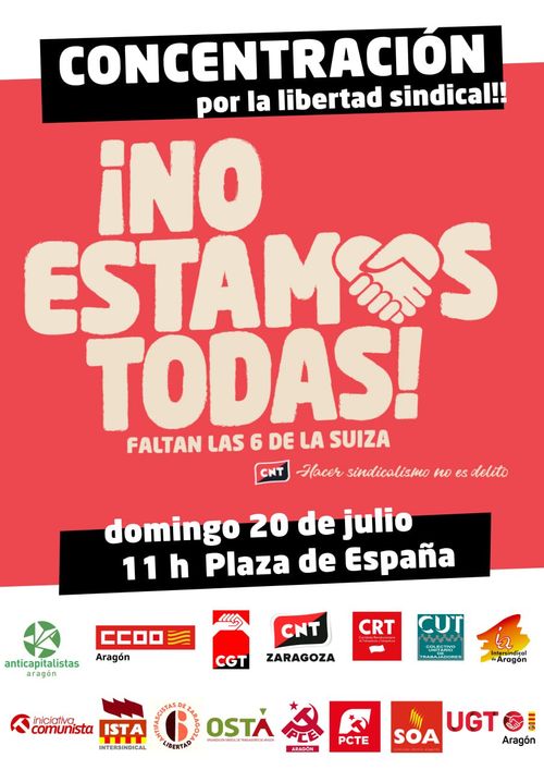 Concentración 6 de la suiza