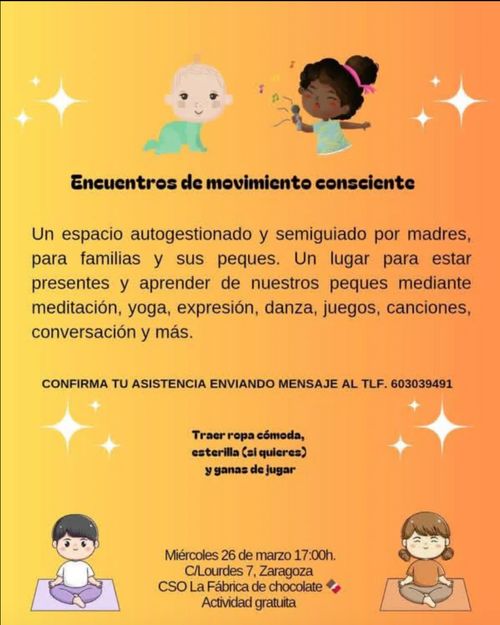 Actividad para Familias: Encuentros de Movimiento Consciente
