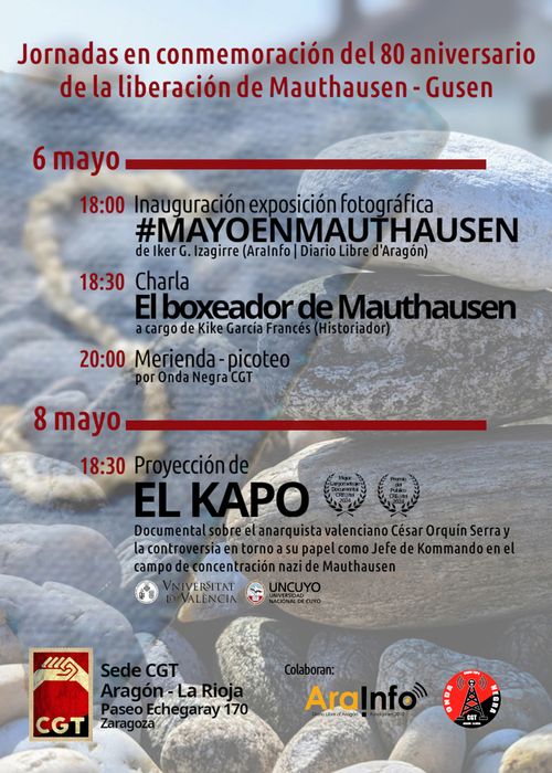 Jornadas en conmemoración del 80 aniversario de la liberación de Mauthausen-Gusen