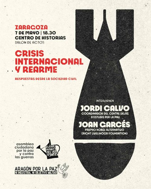 CRISIS INTERNACIONAL Y REARME. RESPUESTAS DESDE LA SOCIEDAD CIVIL.