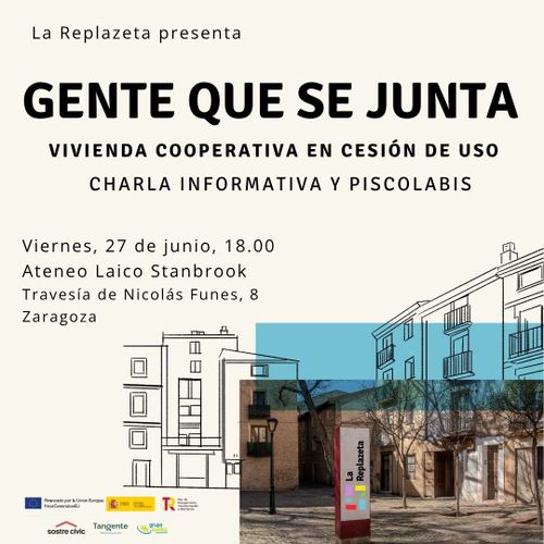 Gente que se junta - Vivienda cooperativa en cesión de uso