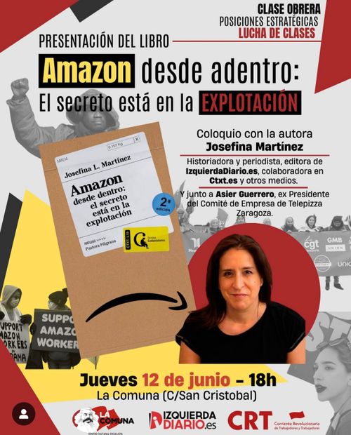 PRESENTACIÓN LIBRO: AMAZON, EL SECRETO ESTÁ EN LA EXPLOTACIÓN 