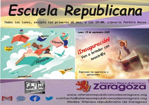 INAUGURACIÓN ESCUELA REPUBLICANA