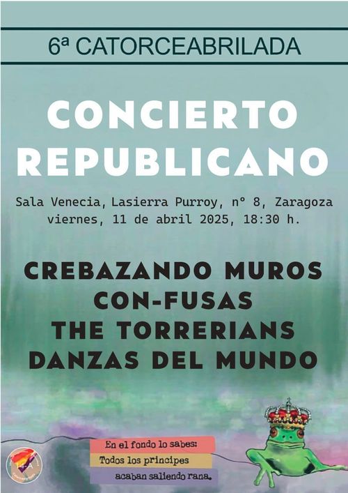 CONCIERTO REPUBLICANO. 6ª CATORCEABRILADA