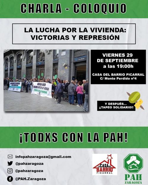 La lucha por la vivienda: Victorias y Represion
