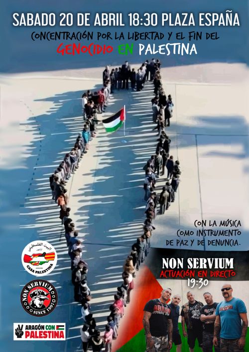 Paremos el genocidio en Palestina 