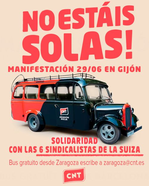MANIFESTACIÓN EN XIXÓN contra la denegación de la suspensión de la pena de Las 6 de La Suiza