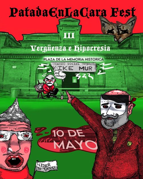 PATADAENLACARAFEST "Vergüenza e Hipocresía"