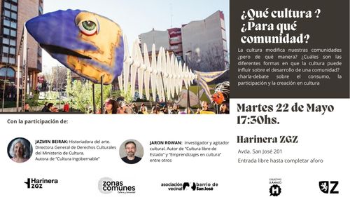 ¿Qué cultura? ¿Para qué comunidad?
