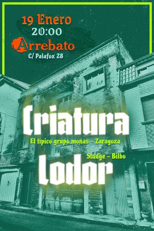 Concierto: Criatura + Lodor