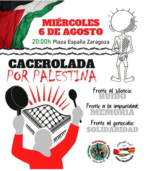 Cacerolada por Palestina 