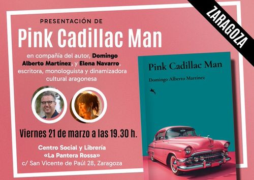 Domingo Alberto Martínez presenta 'Pink Cadillac Man'