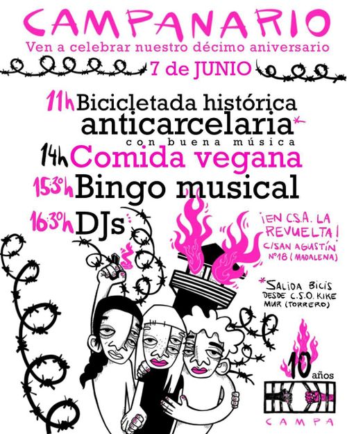 CAMPANARIO: 10º Aniversario del colectivo CAMPA