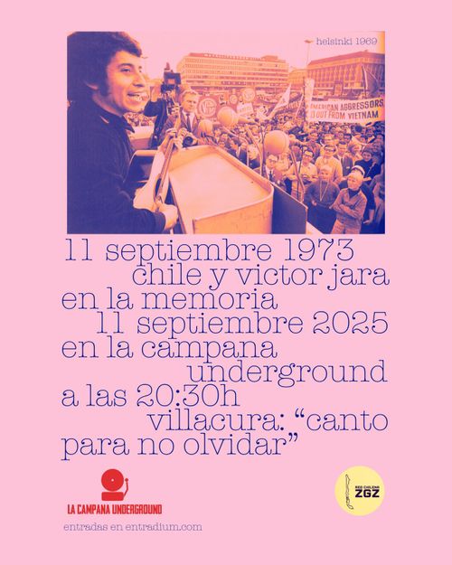 Concierto de "Villacura" en homenaje a Víctor Jara: "Canto para no olvidar" 