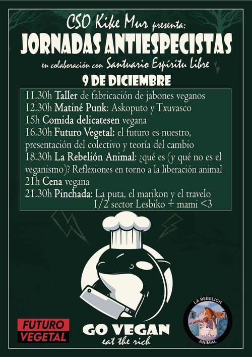 Jornadas Antiespecistas Zaragoza