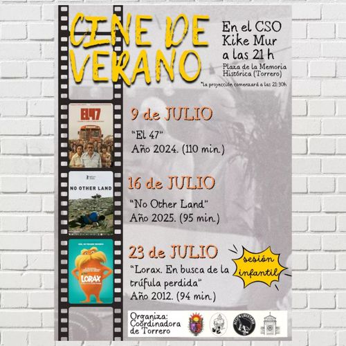 Cine de verano (sesión infantil)