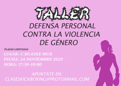 Taller de defensa personal contra la violencia de género