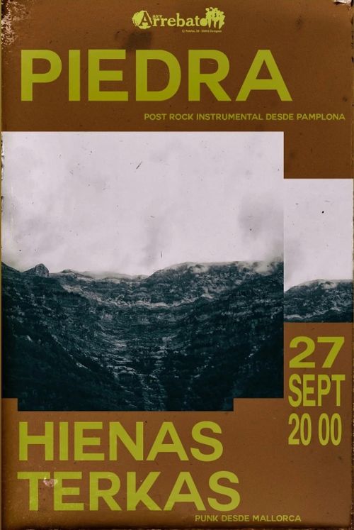 Concierto: Piedra + Hienas terkas