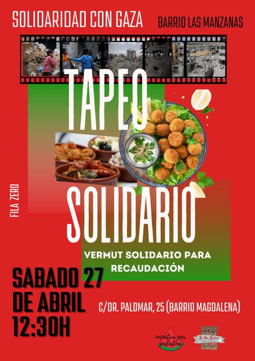 Tapeo solidario con Gaza