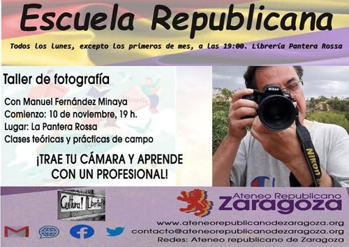 Escuela Republicana: Taller de Fotografía 