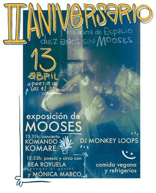 II Aniversario espacio Moos