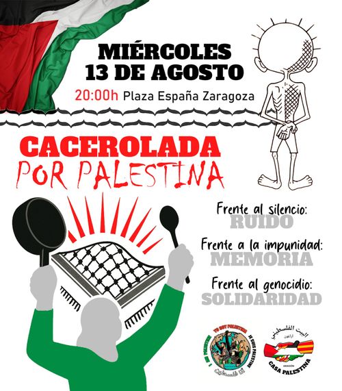 Cacerolada por Palestina 