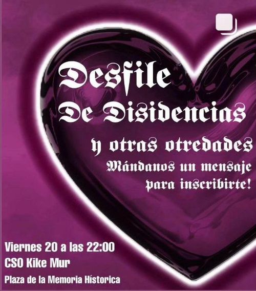 Desfile de disidencias
