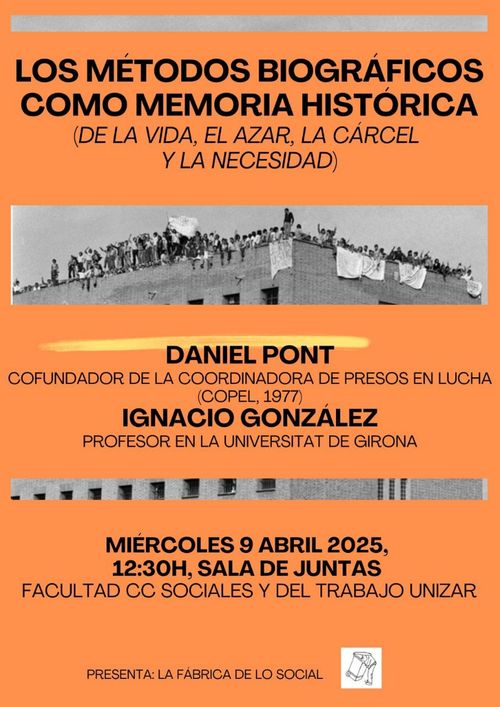Los métodos biográficos como memoria histórica 