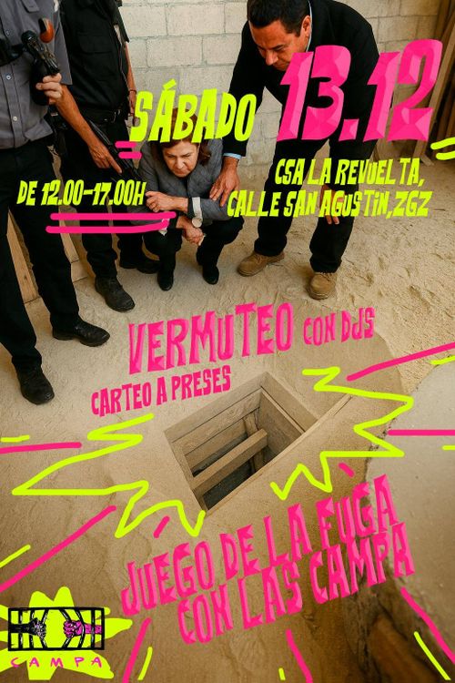 Vermuteo y juego de la fuga 13/12 con las CAMPA