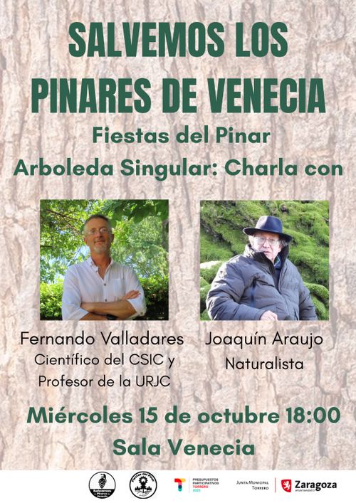 Coloquio con Fernando Valladares y Joaquín Araujo