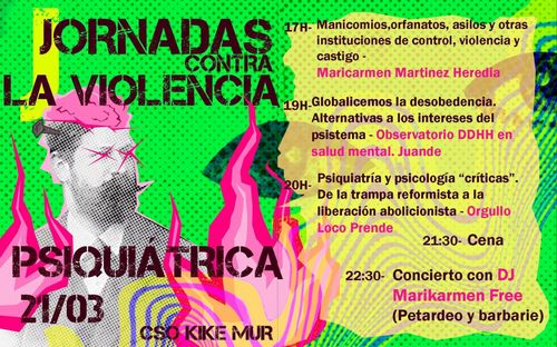 Jornadas constra la violencia Psiquiátrica