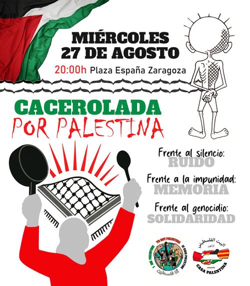 Cacerolada por Palestina
