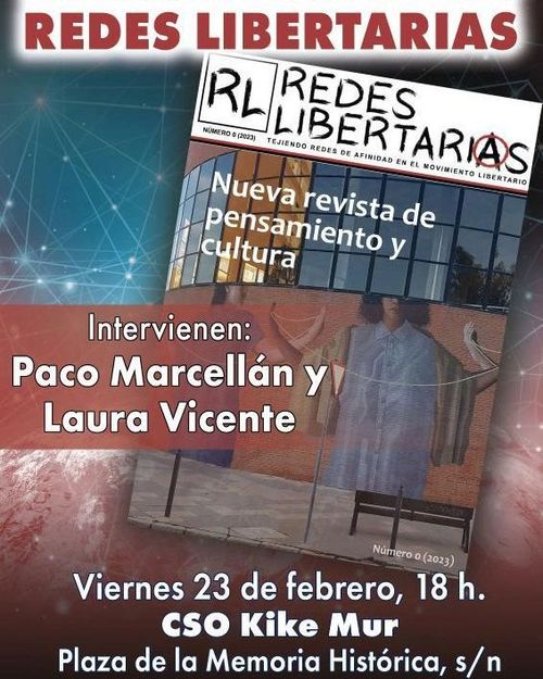 Presentación revista Redes libertarias