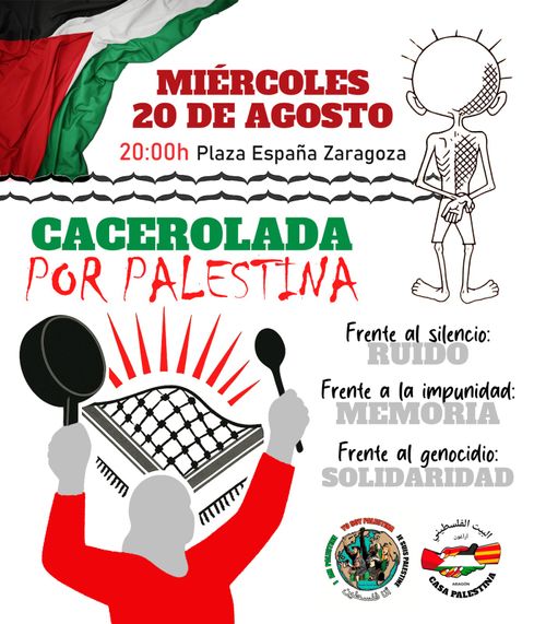 Cacerolada por Palestina 
