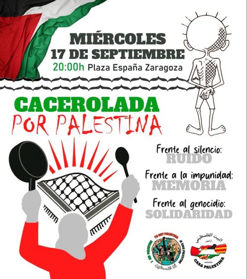 Cacerolada por Palestina 