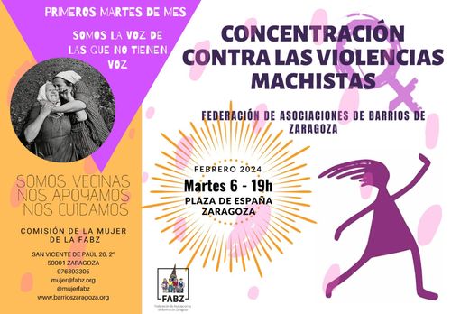 Concentración contra las violencias machistas