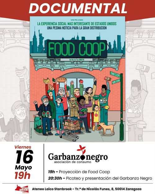 Proyección del documental Food Coop 