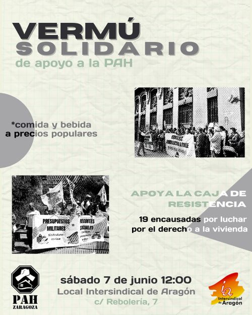 VERMÚ SOLIDARIO DE APOYO A LA PAH