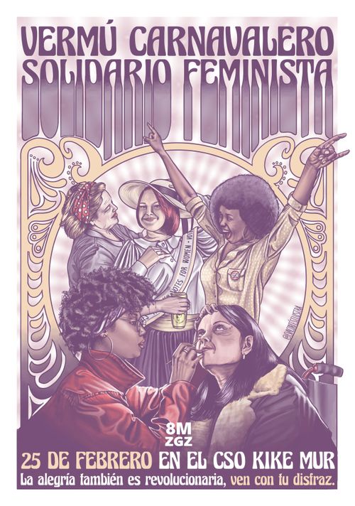 Vermú carnavalero solidario feminista 8M