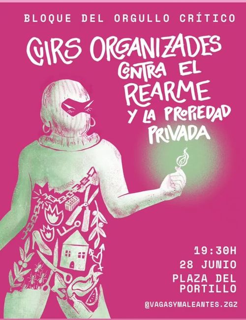 Cuirs organizades contra el rearme y la propiedad privada 