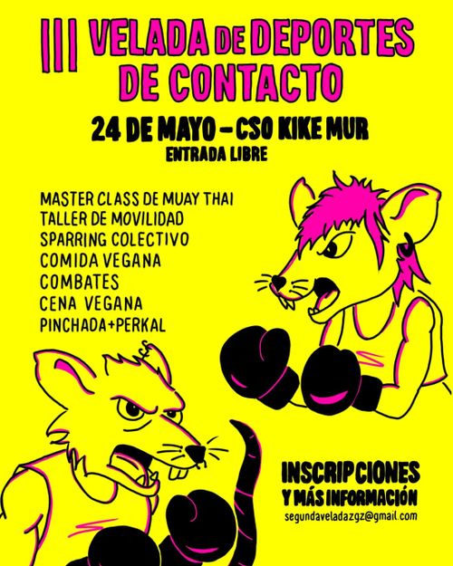 Tercera Velada de artes marciales y deportes de contacto